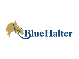 Blue Halter logo design by Webphixo