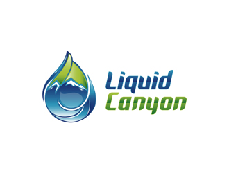 Liquid Canyon logo design by neonlamp