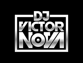 dj victor nova logo design - 48hourslogo.com