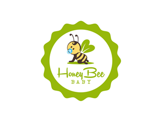 Honey Bee Baby logo design by logolady