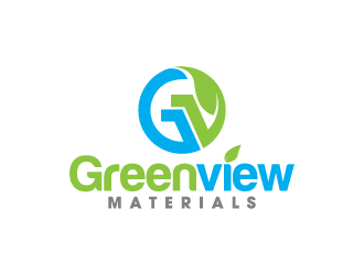 Greenview Materials logo design by jaize