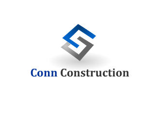 Conn Construction logo design by RedPlanet63
