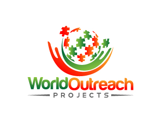 World Outreach Projects logo design by Norsh