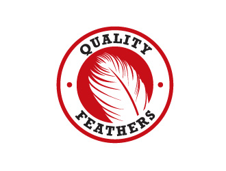 qualityfeathers logo design by Ultimatum
