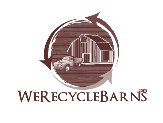 We Recycle Barns logo design by dondeekenz