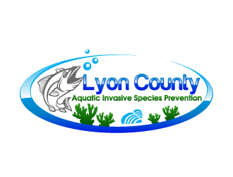 Lyon County Aquatic Invasive Species (AIS) Prevention logo design by karjen