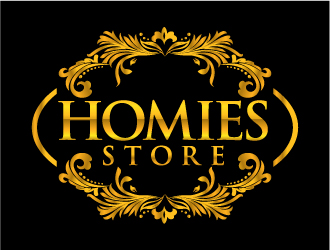 HOMIES STORE logo design by Dawnxisoul393