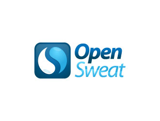 Open Sweat logo design by gipanuhotko
