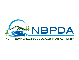 North Bonneville Public Development Authority (NBPDA) logo design by Dawnxisoul393