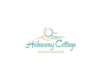 Hideaway Cottage logo design by geomateo