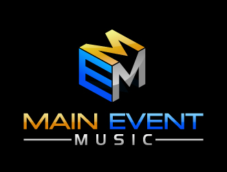 Main Event Music logo design by abss