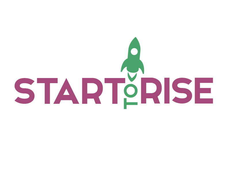 To Rise Logo Start To Rise Logo Design - 48hourslogo