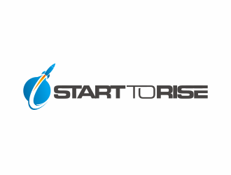 Start To Rise logo design by wolv