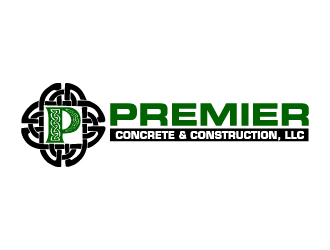 Premier Concrete & Construction, LLC logo design by jaize