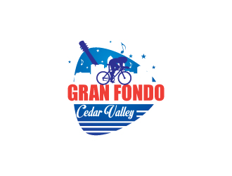 Gran Fondo Cedar Valley logo design by artbitin