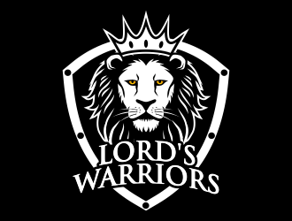 Lord's Warriors - Christian clothing line logo design by haze