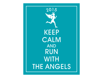Run With The Angels 2015 logo design by ingepro