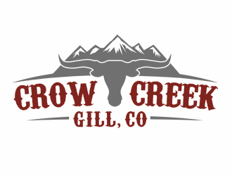 Crow Creek logo design by Jelena