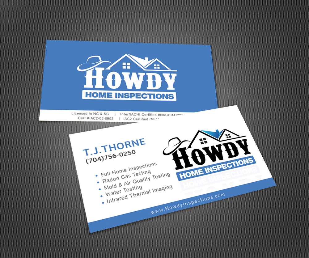 Howdy Home Inspections logo design by DezignLogic
