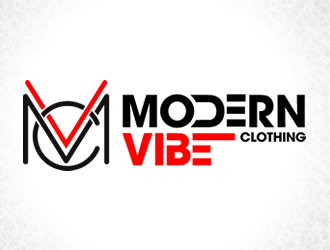 Modern Vibe Clothing logo design by Coolwanz