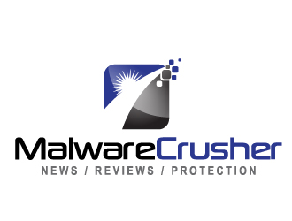 MalwareCrusher logo design by Dawnxisoul393