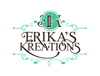Erika's Kreations logo design by veron