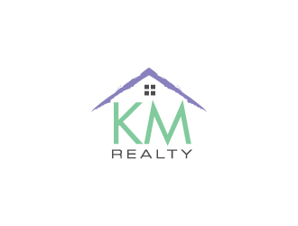 KM Realty logo design by theenkpositive