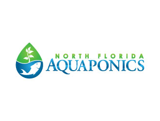 North Florida Aquaponics logo design by gipanuhotko
