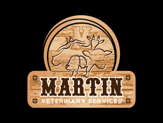 Martin Veterinary Services logo design by Norsh