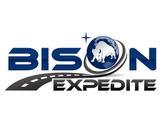 Bison Expedite, Inc logo design by Dawnxisoul393