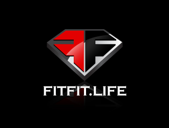 FITFIT.LIFE logo design by karjen