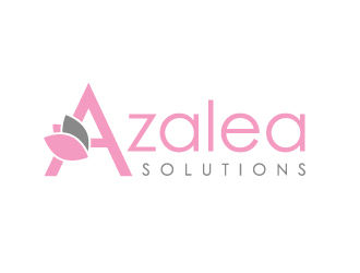 Azalea Solutions logo design by kgcreative