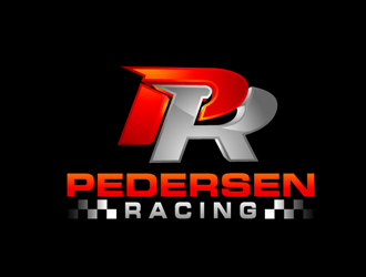 Pedersen Racing logo design by chuckiey