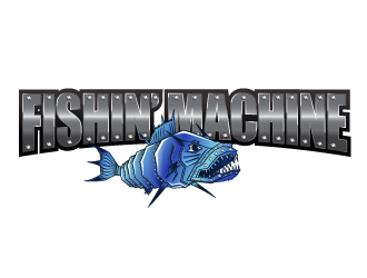 Fishin' Machine logo design by Stu Delos Santos (Stu DS Films)