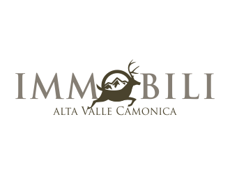Immobili alta Valle Camonica logo design by PandaDesign