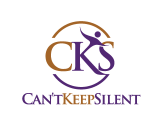 Can't Keep Silent logo design by Dakouten