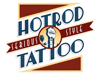 Hotrod Tattoo logo design by Republik
