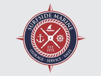 Sufside Marine logo design by logomission