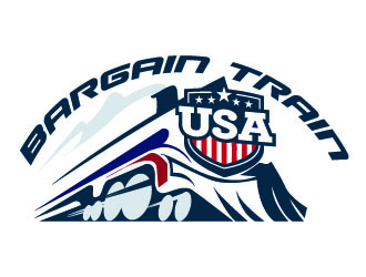 Bargain Train USA Logo Design