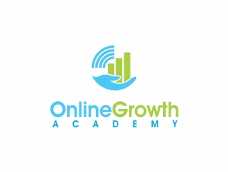 Online Growth Academy logo design by cogarzzz