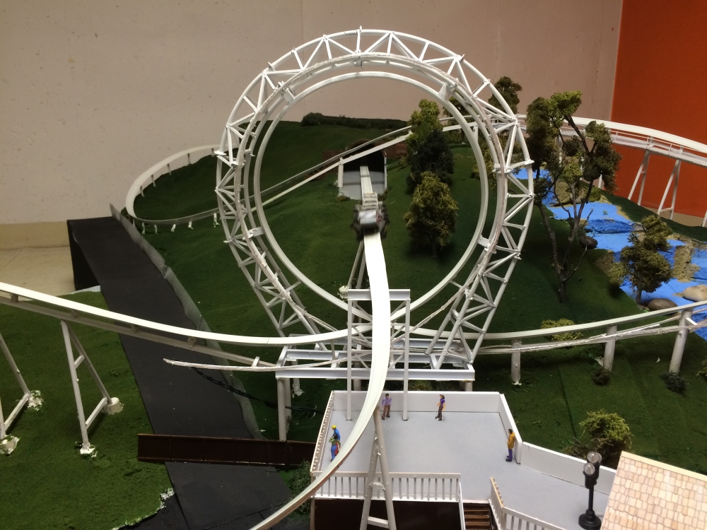 Roller Coaster Model Museum logo design