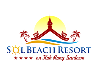 Sol Beach Resort logo design by haze