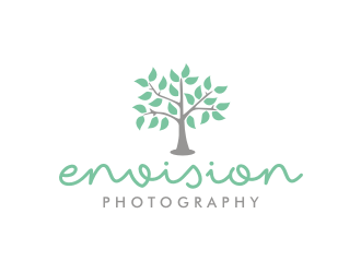 Envision Photography logo design by denfransko
