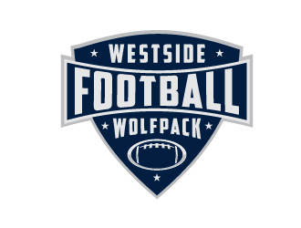 Westside Wolfpack Football and Cheer logo design by Ultimatum