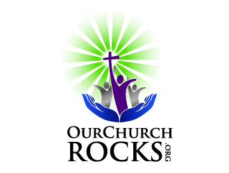 OurChurchRocks.org logo design by Dawnxisoul393