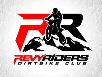 Revy Riders Dirtbike Club logo design by Coolwanz