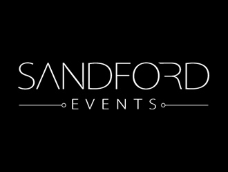 Sandford Events logo design by Coolwanz