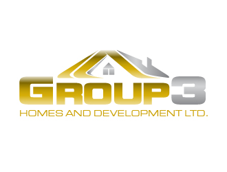GROUP3 HOMES AND DEVELOPMENT LTD. logo design by PRN123