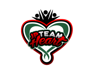 JP Team Heart logo design by SergioLopez