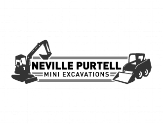 Neville Purtell Mini Excavations logo design by akilis13